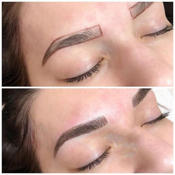 6d eyebrow tattoo before after 2