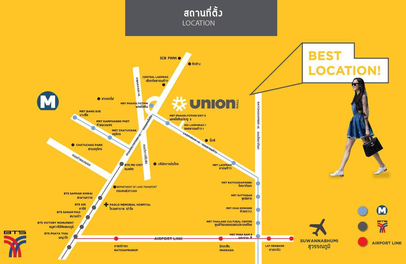 unionmall map